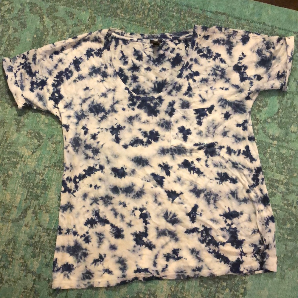 J crew tie dye T shirt